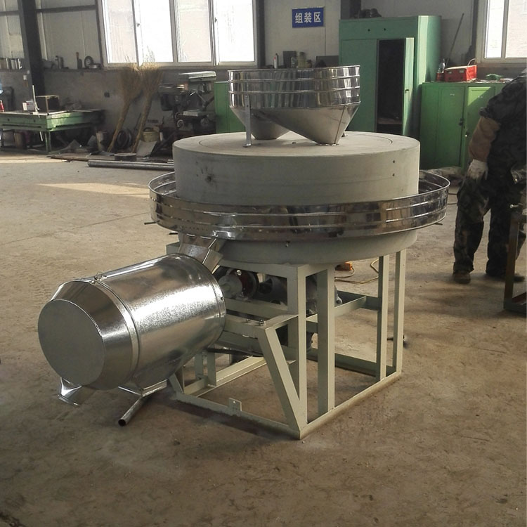 小型石磨面粉機 每小時加工150斤小麥_面類食品加工機械_飲食機械_食品專用機械_機械包裝__食品伙伴網(wǎng)